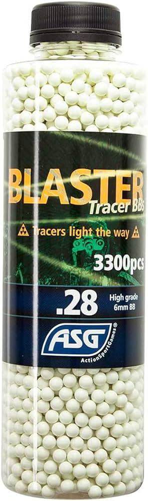 BB's 0,28 gram TRACER 3300 pcs / niet geschikt voor buitenbanen-376-a